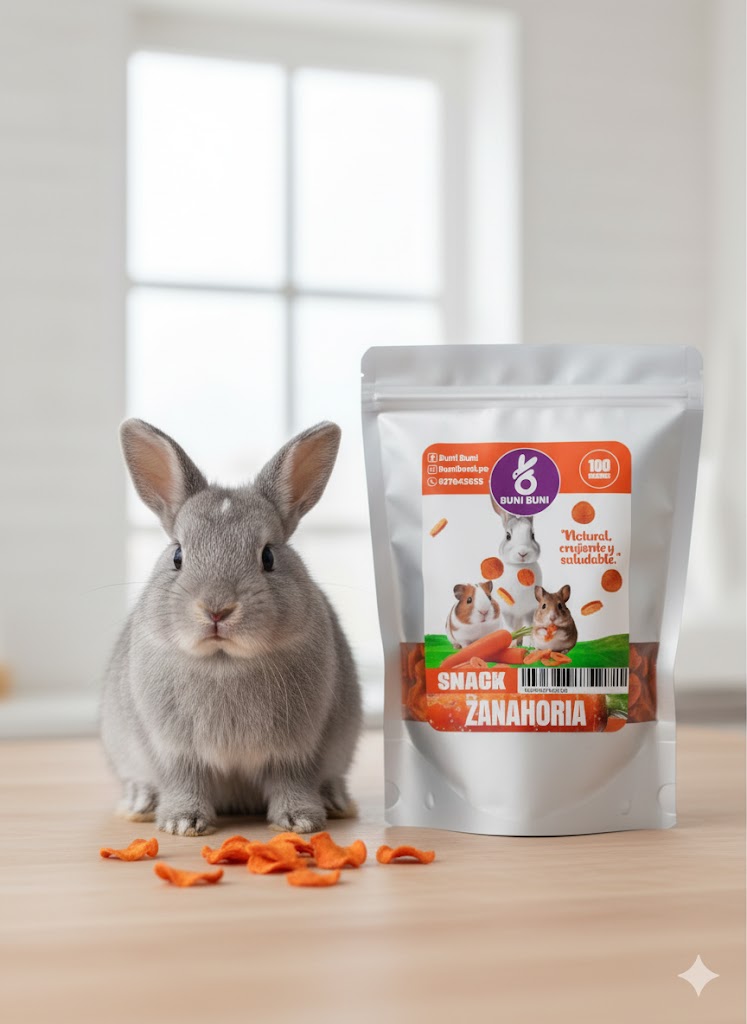 BUNI BUNI SNACKS DE ZANAHORIA 100 G