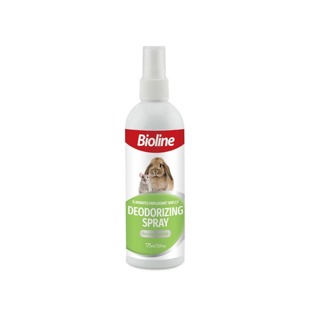 BIOLINE SPRAY DEODORIZADOR  PARA MASCOTAS EXOTICAS 175 ML