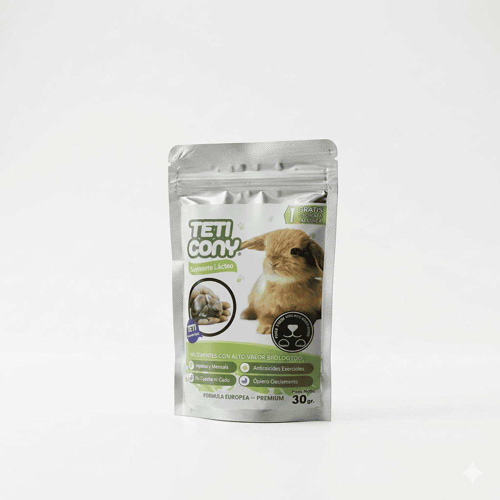  SUSTITUTO LACTEO PARA CONEJOS TETY CONY 120 G