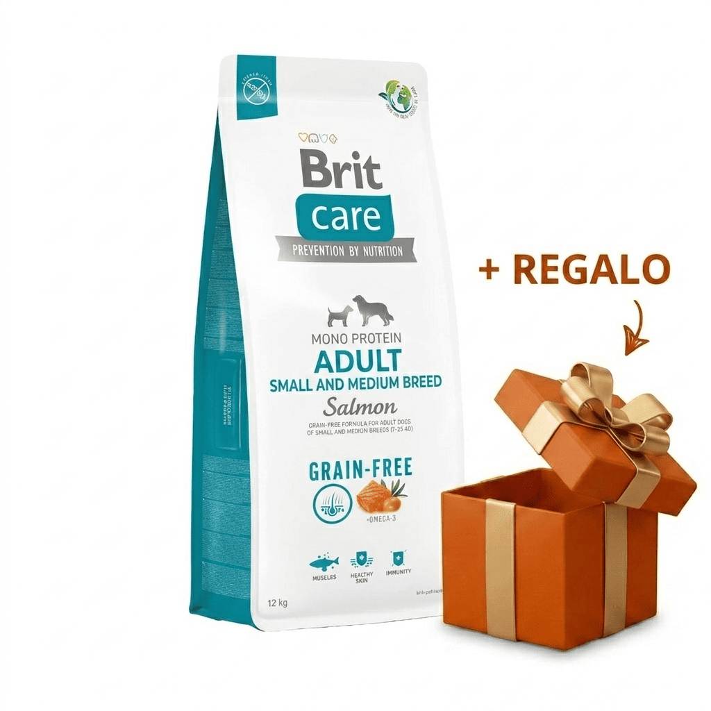 BRIT CARE ADULTO SALMÓN 12 KG