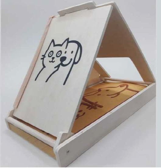 CASA DE MADERA PARA GATOS - CLHK-5