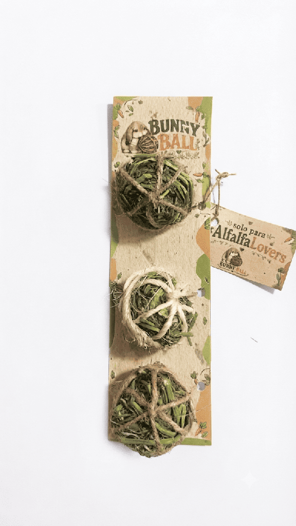 JUGUETE BUNNY BALL X 3 UNID.