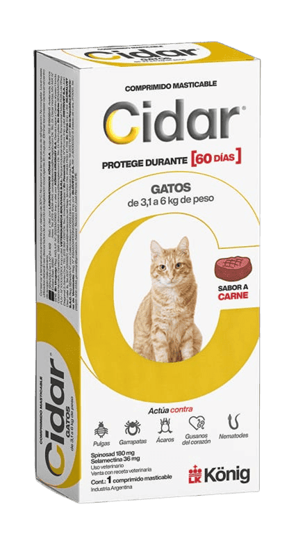 CIDAR MASTICABLE GATOS 3.1 A 6 KG