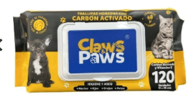 C&P TOALLAS HÚMEDAS CARBON X 120 UNID 