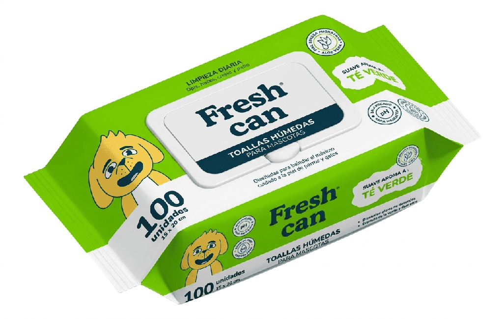 FRESH CAN TOALLAS HUMEDAS X 100 UNID
