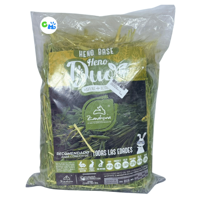 ZANAHORIA HENO DE DUO (AVENA/ALFALFA) 1 KG