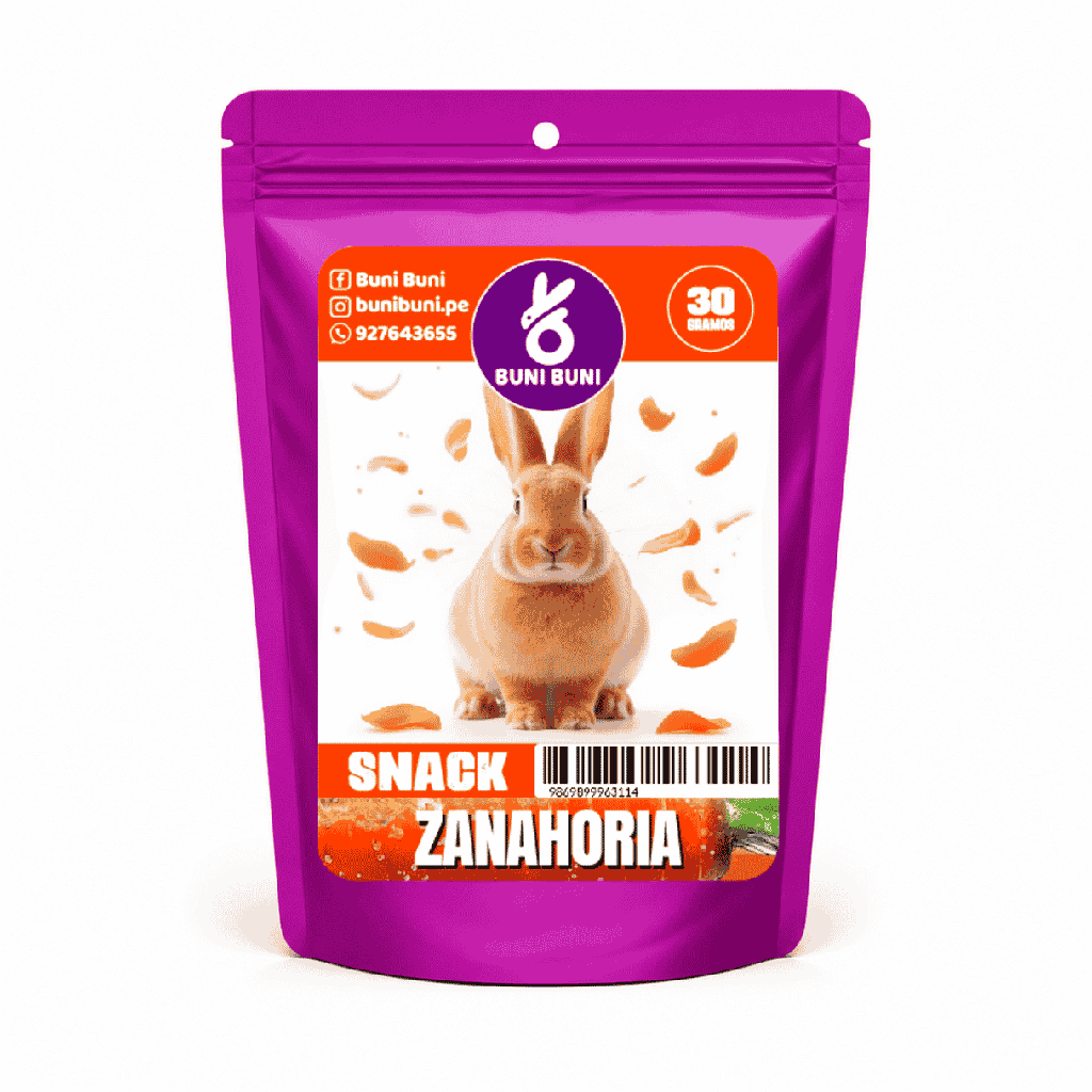 BUNI BUNI SNACK ZANAHORIA 30 G