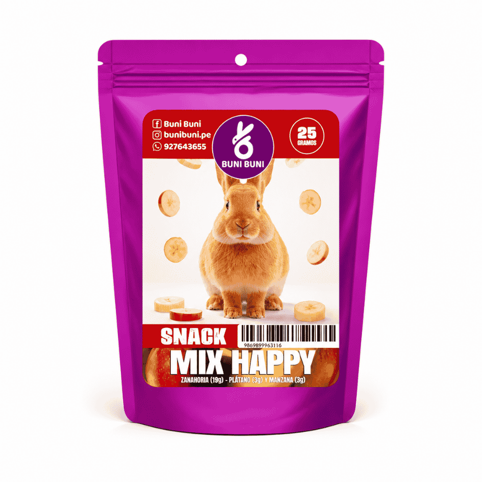BUNI BUNI SNACK MIX HAPPY 25 G