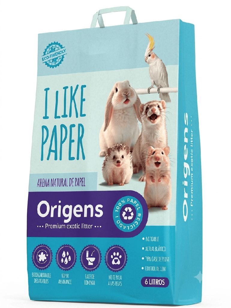 ORIGENS SUSTRATO DE PAPEL 6 LT (1.8 kg)