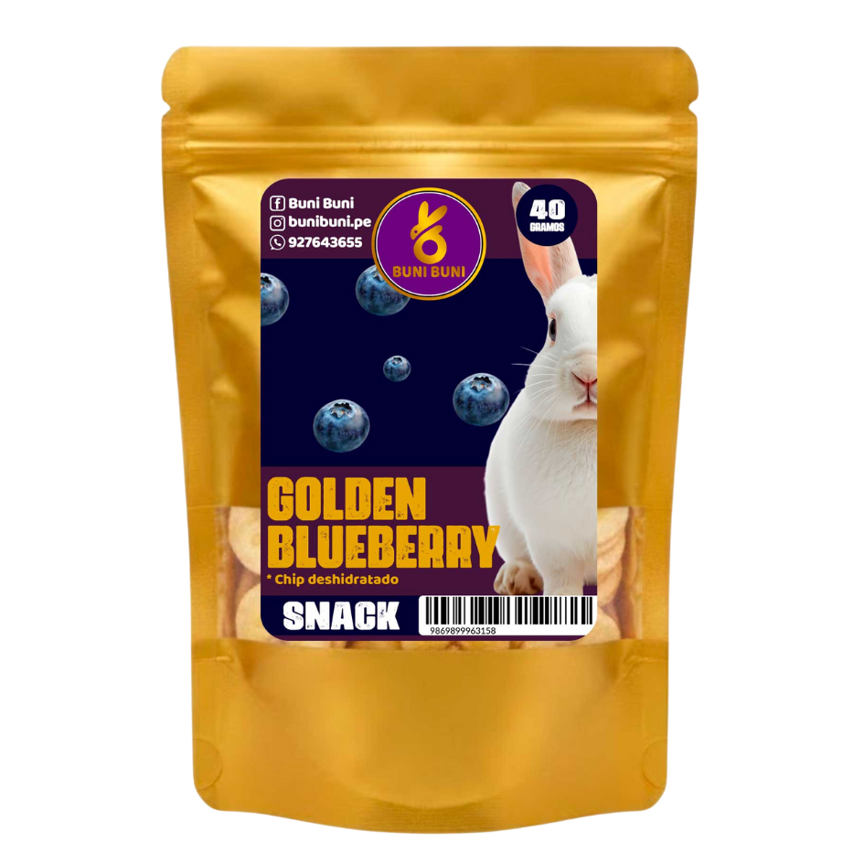 BUNI BUNI SNACKS GOLDEN BLUEBERRY 40 G