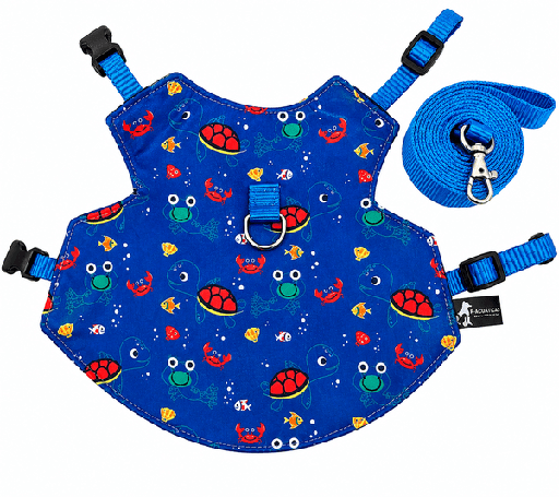 PECHERA PARA CONEJOS TALLA M MODELO ACUÁTICO