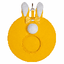 HENERA INDIVIDUAL CIRCULAR 21*25 CM - AMARILLO