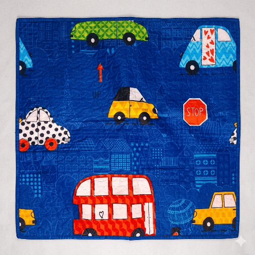 ALFOMBRA PARA CONEJO TALLA M CUADRADA MACHO (100*90 CM) - AUTOMÓVIL