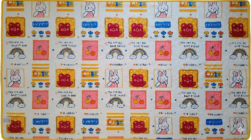 ALFOMBRA PARA CONEJO TALLA S HEMBRA (80*60 CM) - BUNNY CUTE