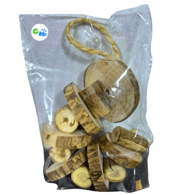 COLGANTE DE MADERA 20 CM