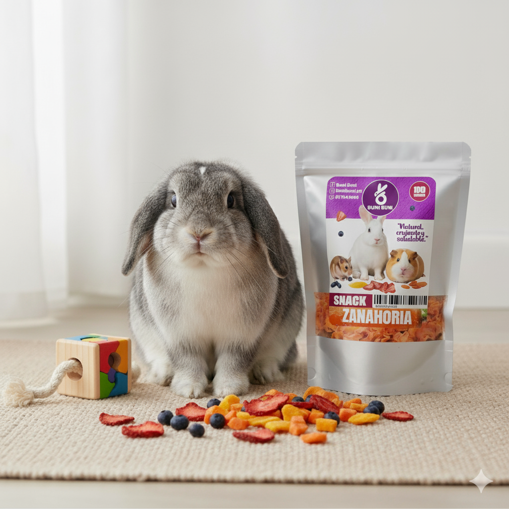 BUNI BUNI SNACKS DE ZANAHORIA 100 G