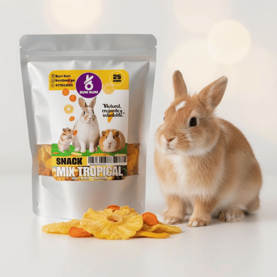 BUNI BUNI SNACKS MIX TROPICAL 25 G