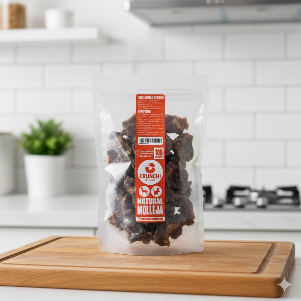 CRUNCHI MOLLEJA DE POLLO X 100 GRAMOS