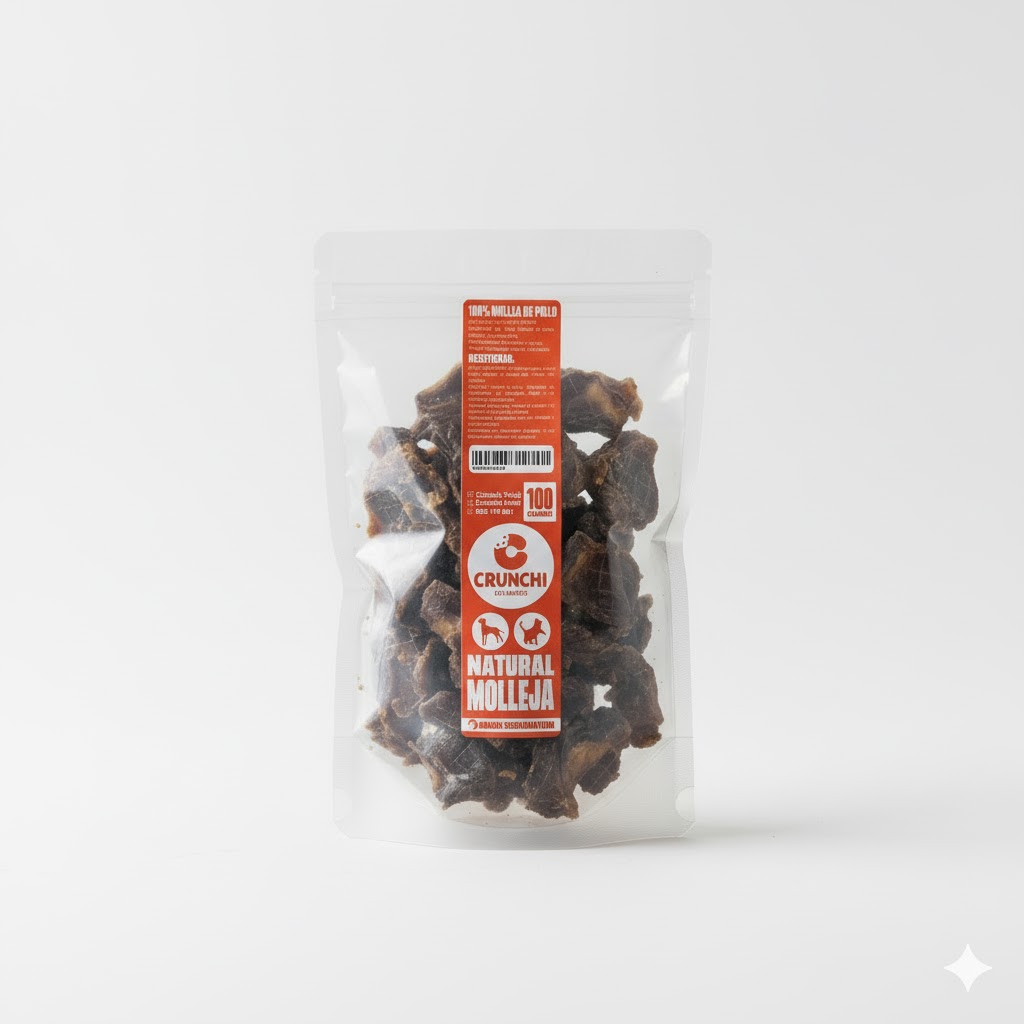 CRUNCHI MOLLEJA DE POLLO X 100 GRAMOS