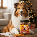 CRUNCHI PATAS DE POLLO CÚRCUMA FRASCO X 25 UNID