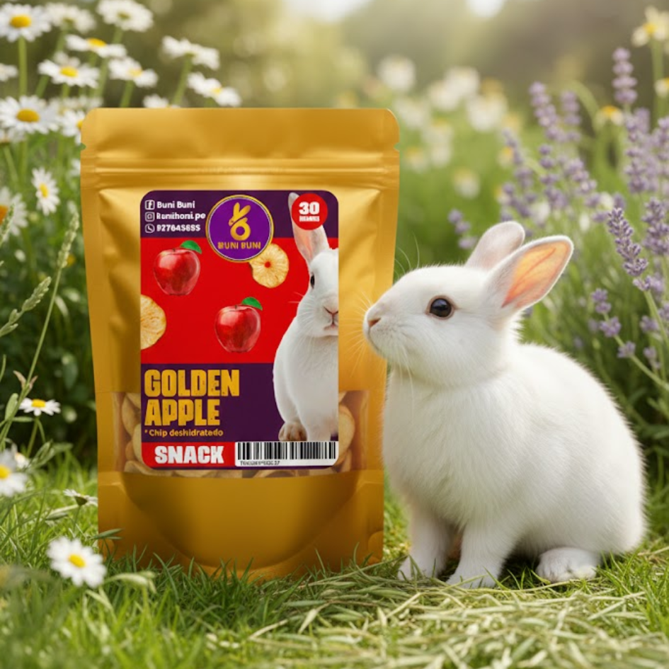 BUNI BUNI SNACKS GOLDEN APPLE 30 G