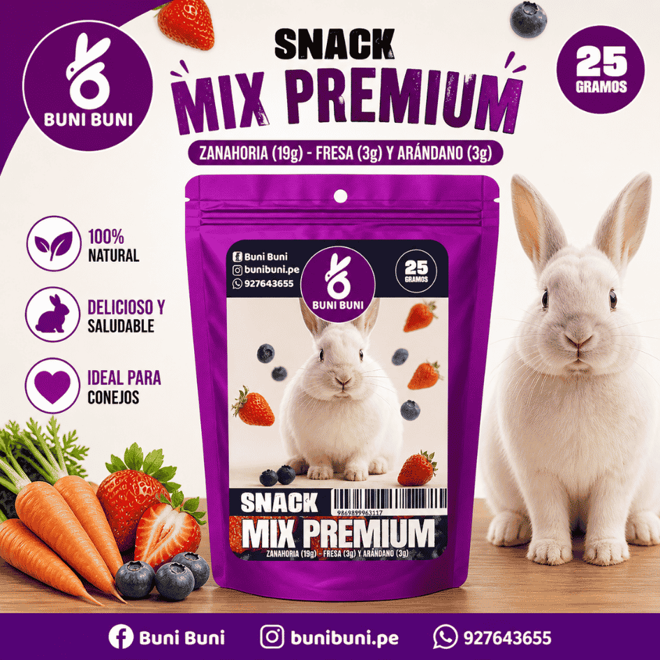 BUNI BUNI SNACK MIX PREMIUM 25 G