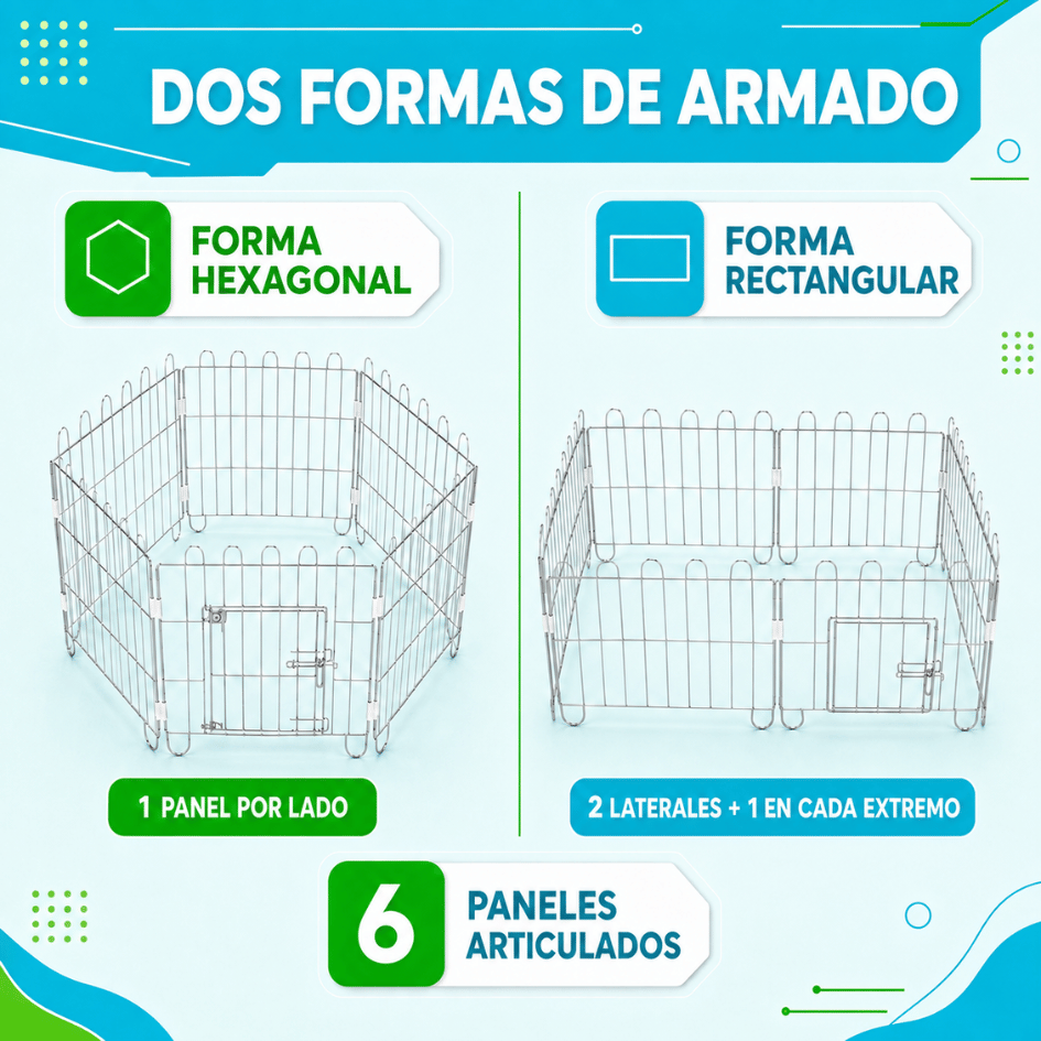 CORRAL PREMIUM PEQUEÑO (0.68M*3.6M)
