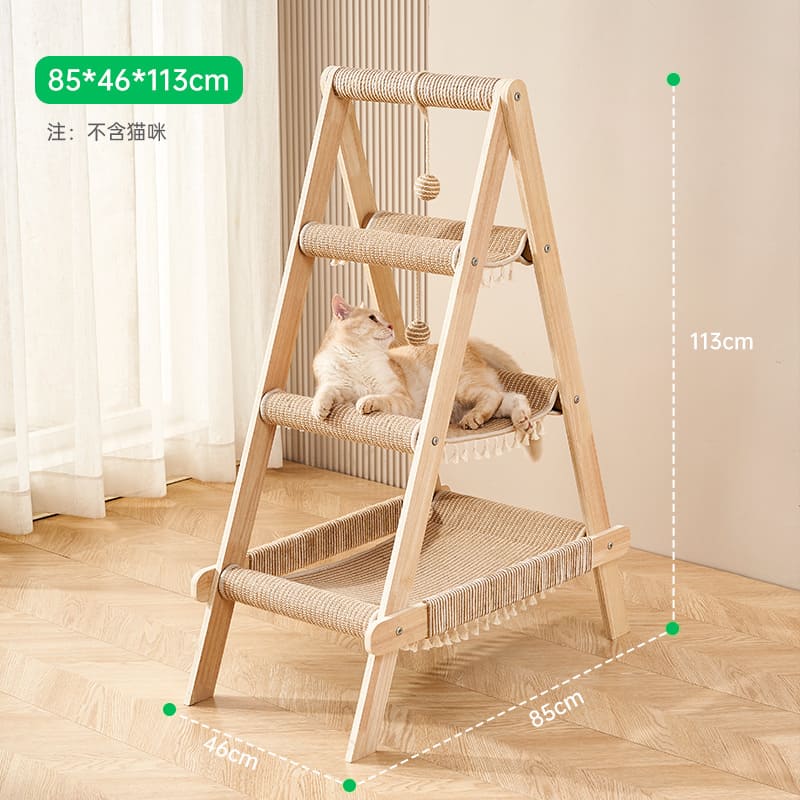 CAMA/RASCADOR TRIANGULAR 46*85*113 CM