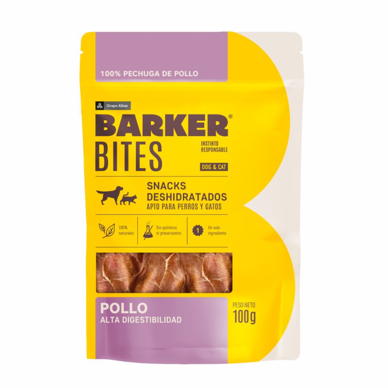 BARKER BITES POLLO 100 G