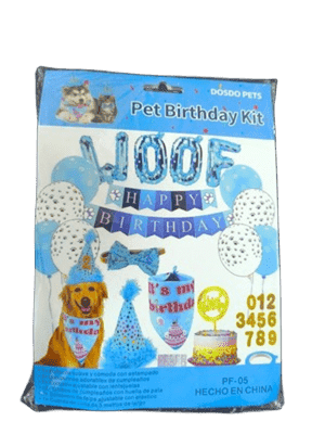 KIT DE CUMPLEAÑOS WOOF MACHO