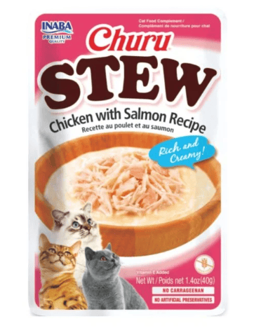  CHURU STEW POLLO Y SALMÓN 40 G