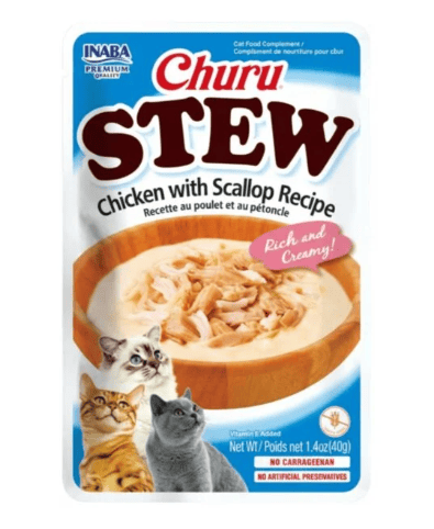 CHURU STEW POLLO Y SCALOPE 40 G