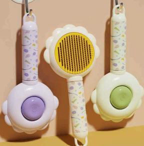 PEINE BOTÓN MODELO FLOR 20*9.3*5CM