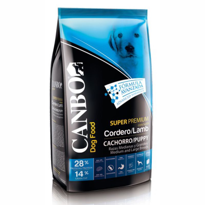 CANBO CACHORRO RAZA MEDIANA CORDERO 15 KG