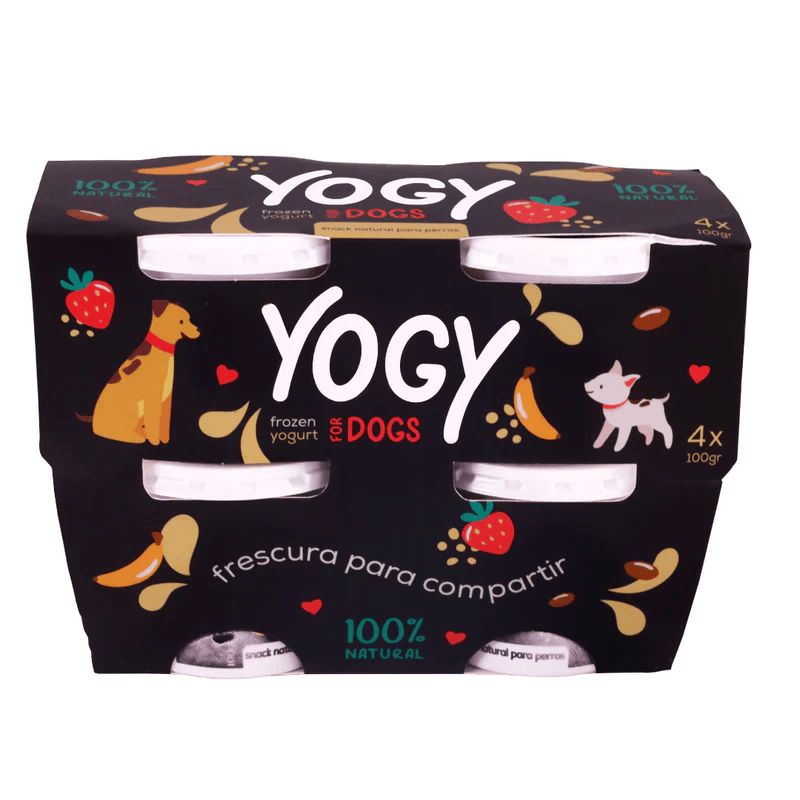 HELADO YOGY 4PACK PLATANO/FRESA