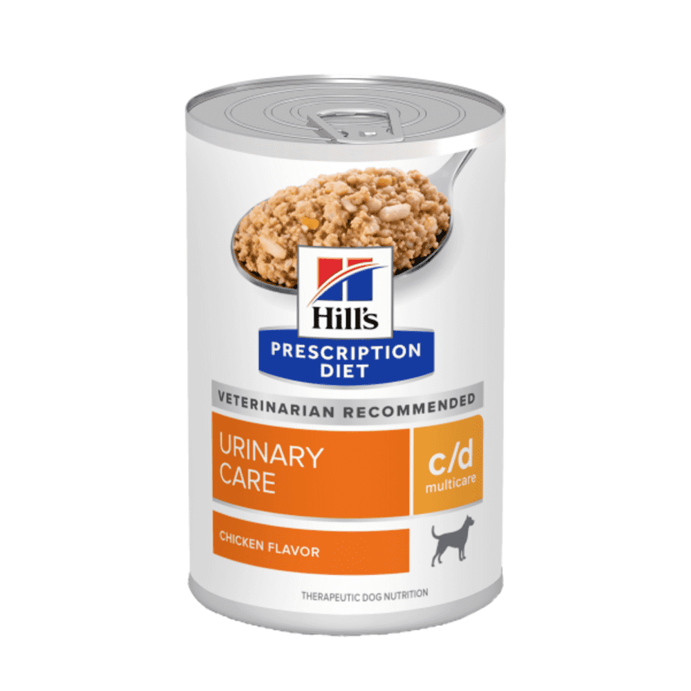 HILLS LATA PATÉ CANINE C/D CUIDADO URINARIO 370 G