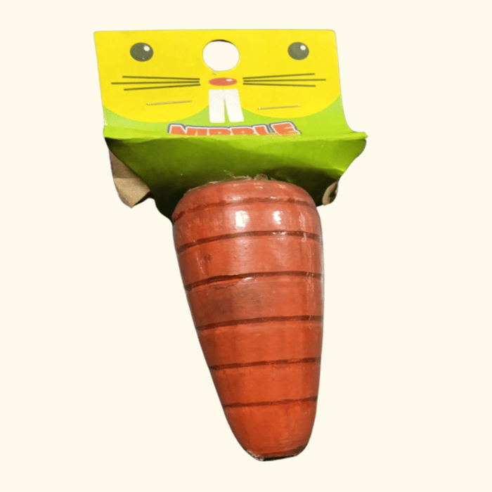 MORDEDOR PARA CONEJOS ZANAHORIA MEDIANO