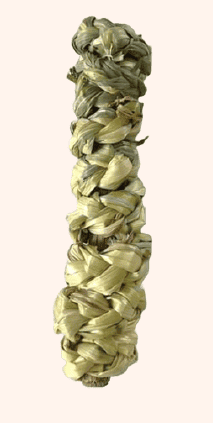 PALO TRENZADO DE CEDRÓN, ÁLAMO, SAUCE Y AVENA X 2UNI - 15 CM