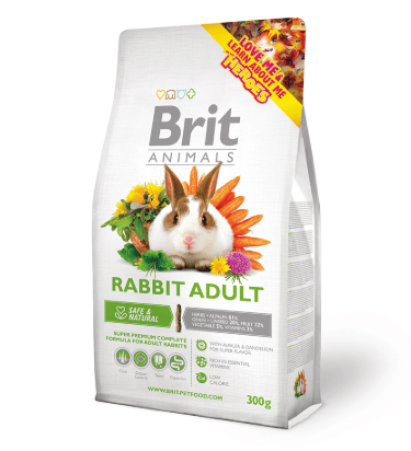 BRIT ANIMALS CONEJO ADULTO 300 G
