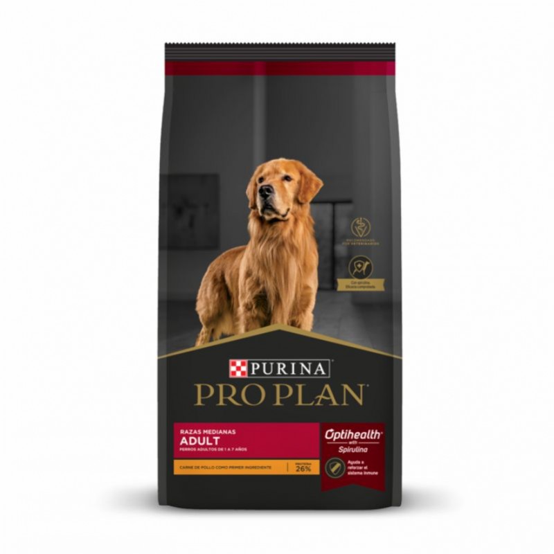 PRO PLAN ADULTO RAZA MEDIANA POLLO 3 KG