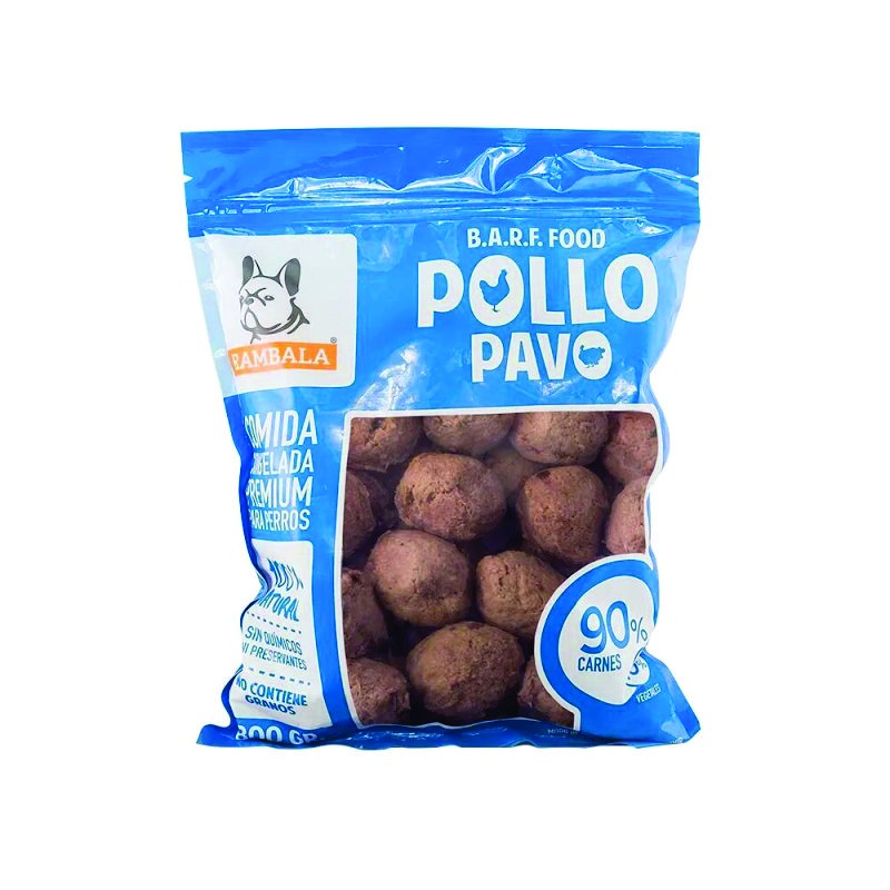 RAMBALA PERRO PAVO/POLLO 800 G
