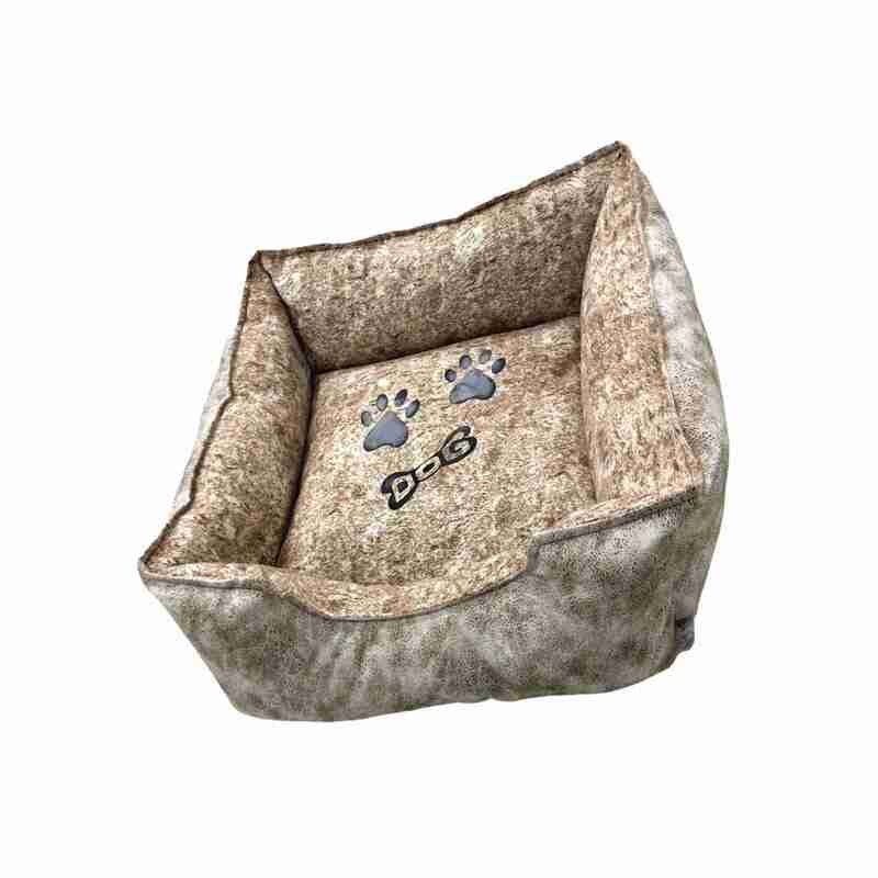 CAMA CUADRADA TERCIPELO  T-S