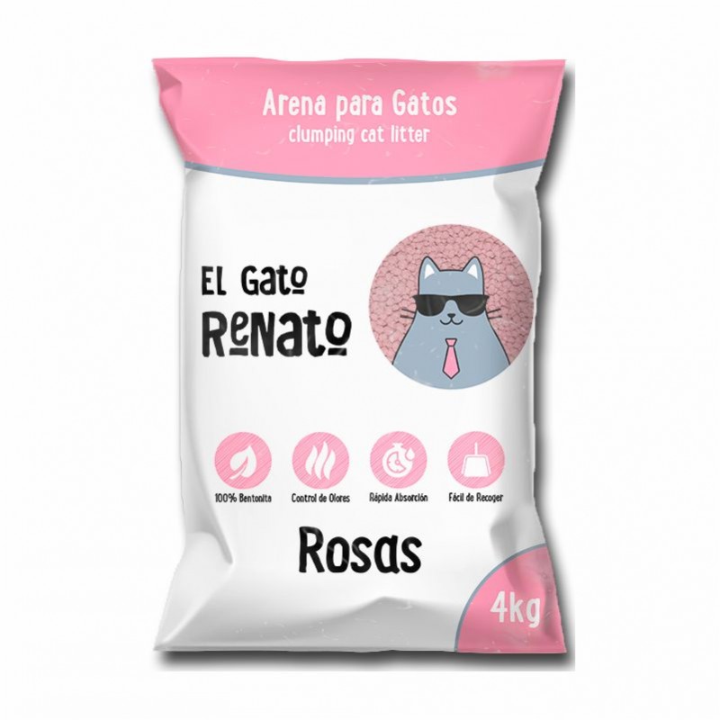EL GATO RENATO ROSA 4 KG