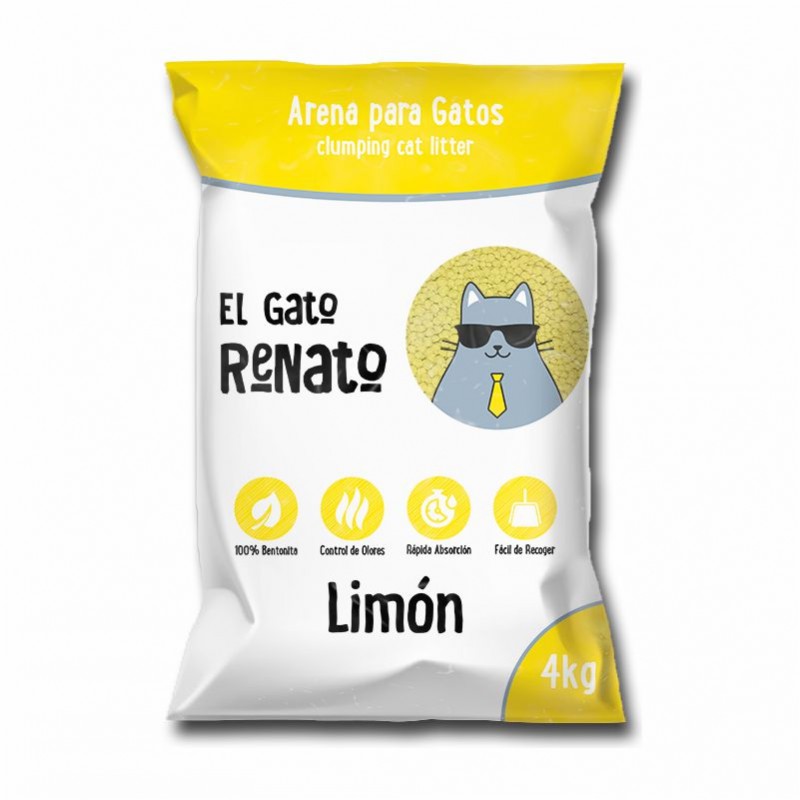 EL GATO RENATO LIMÓN 4 KG