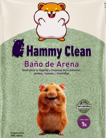 HAMMY CLEAN ARENA PARA HAMSTER 1 KG
