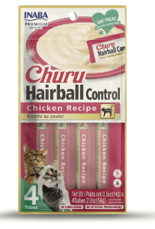 CHURU CONTROL DE BOLAS DE PELO POLLO 60 G