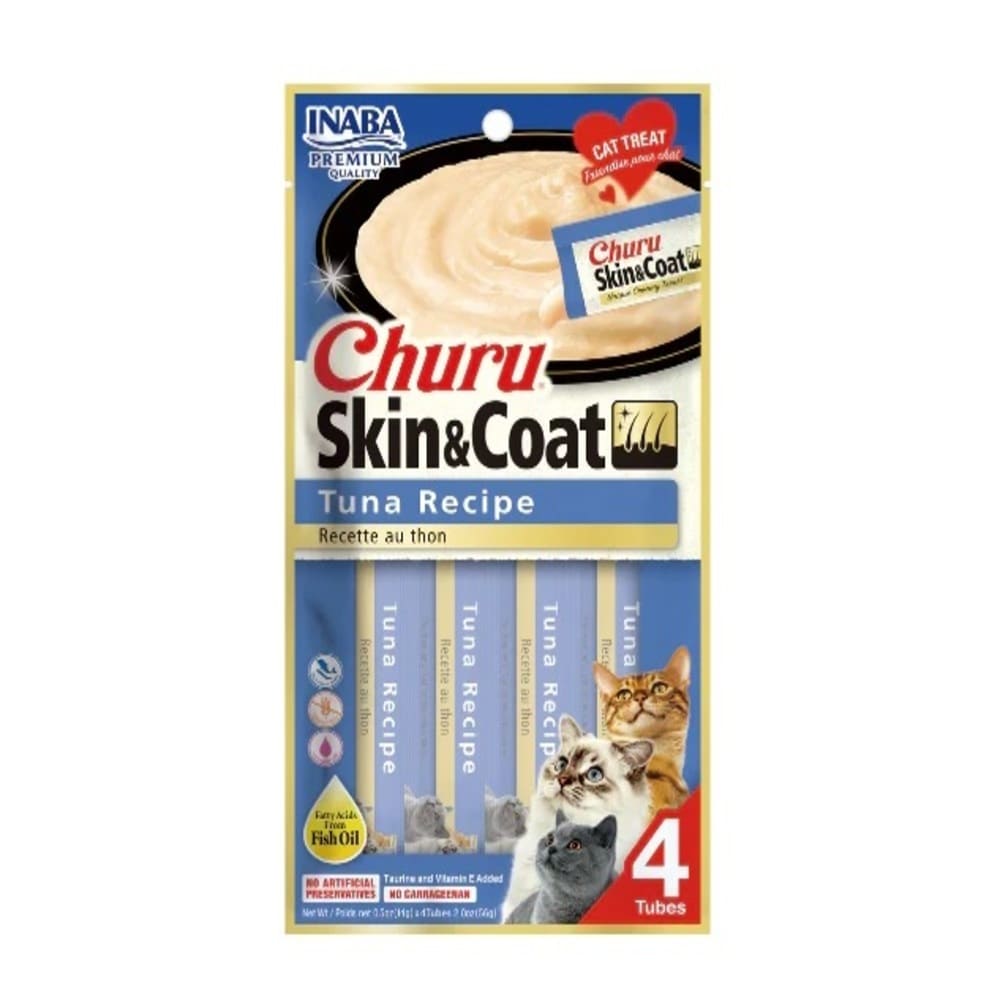 CHURU SKIN&COAT TUNA RECIPE 60 G