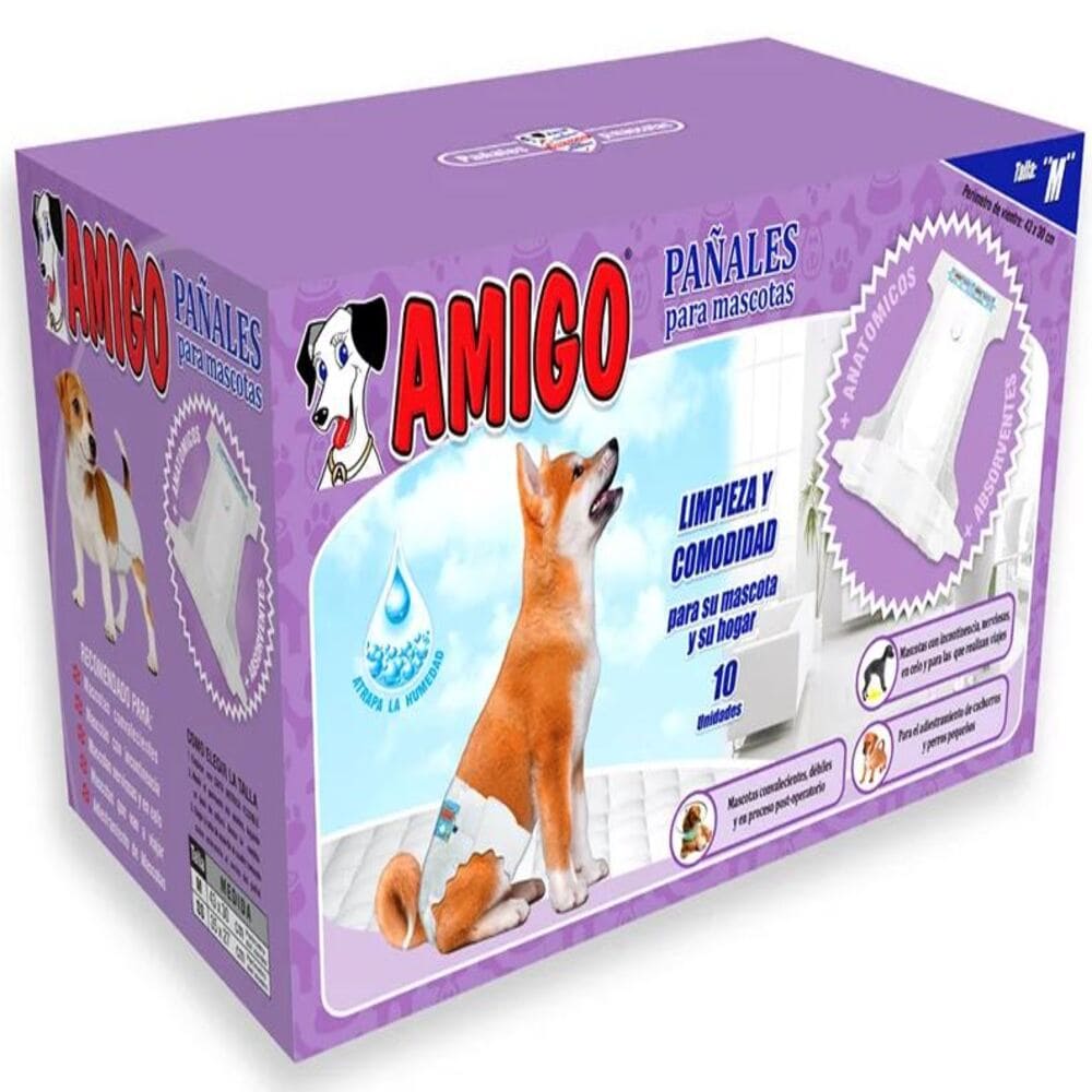 PAÑAL AMIGO X 4 UNI TALLA L