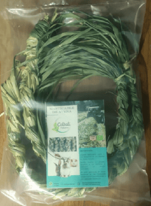 TRENZA MASTICABLE DE AVENA Y CEBADA X 2UN - 50 CM
