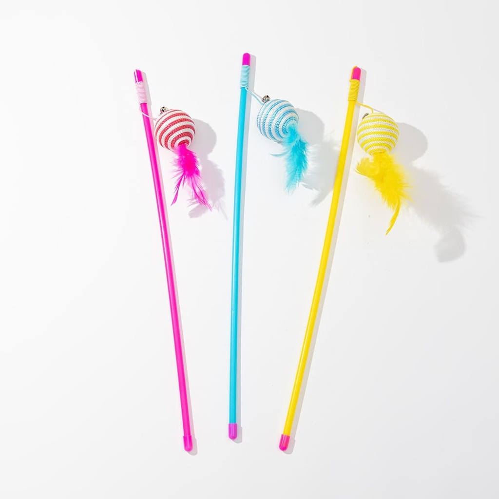 VARITA PELOTA + PLUMA 47 CM